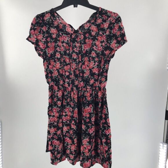 Forever 21  Floral V-neck Dress sz S - Picture 2 of 7